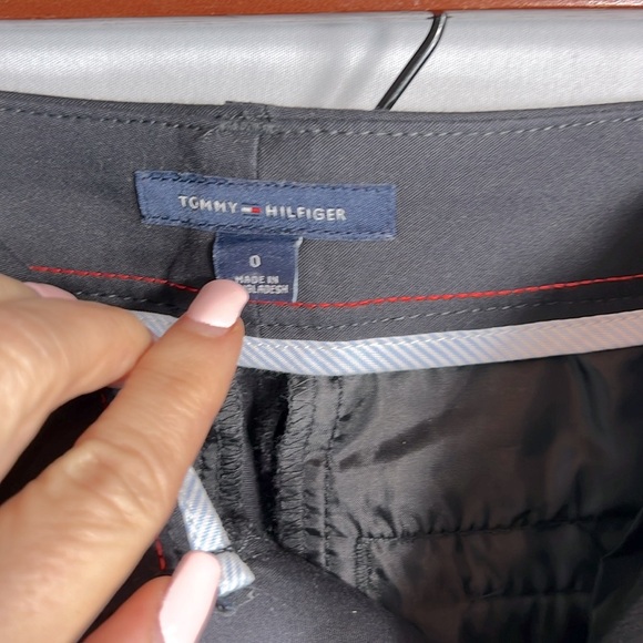 Tommy Hilfiger Stretch Slim Crop Black Pant size 0 - Picture 5 of 10